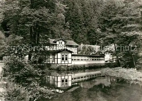 AK / Ansichtskarte Bad Schandau Hotel Lichtenhainer Wasserfall Kat. Bad Schandau