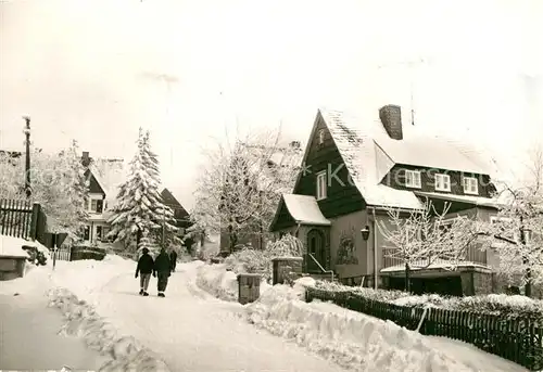 AK / Ansichtskarte Altenberg Erzgebirge Marienstrasse Kat. Geising