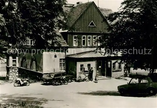 AK / Ansichtskarte Carlsfeld Erzgebirge Gasthaus Talsperre Kat. Eibenstock