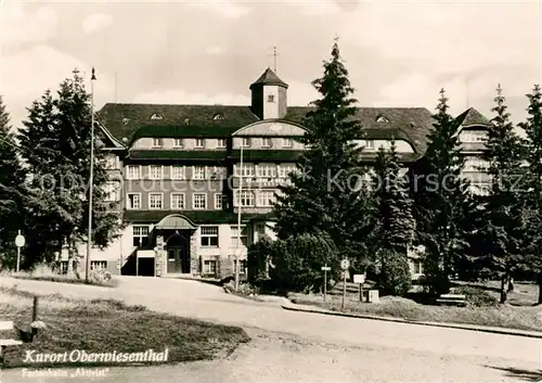 AK / Ansichtskarte Oberwiesenthal Erzgebirge Ferienheim Aktivist Kat. Oberwiesenthal