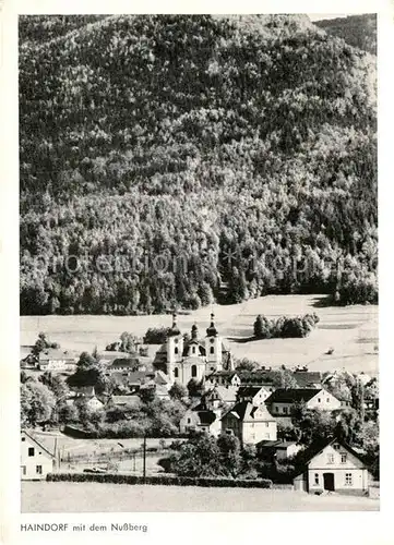 AK / Ansichtskarte Haindorf Tschechien mit dem Nussberg Kat. Hejnice