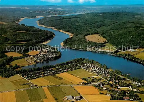 AK / Ansichtskarte Sorpetalsperre Fliegeraufnahme  Kat. Sundern (Sauerland)