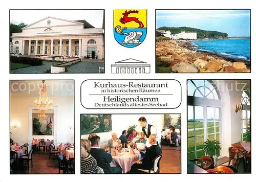 AK / Ansichtskarte Heiligendamm Ostseebad Kurhaus Restaurant  Kat. Bad Doberan