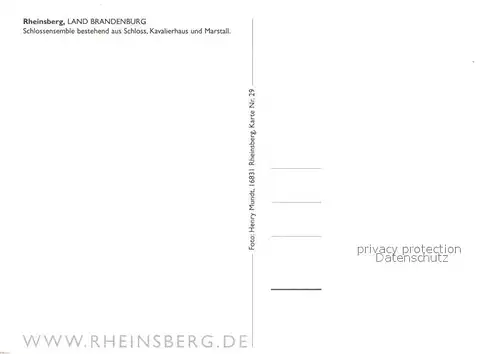 AK / Ansichtskarte Rheinsberg Fliegeraufnahme Schlossensemble mit Kavalierhaus und Marstall Kat. Rheinsberg