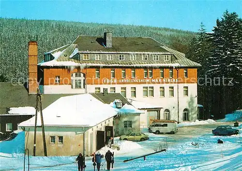 AK / Ansichtskarte Baerenfels Erzgebirge Erholungsheim Max Niklaus Kat. Altenberg