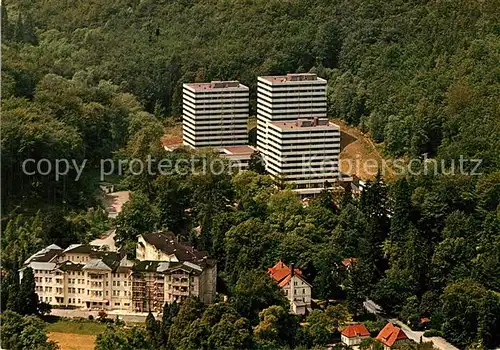AK / Ansichtskarte Bad Harzburg Fliegeraufnahme Appart Hotel und Spielcasino Kat. Bad Harzburg