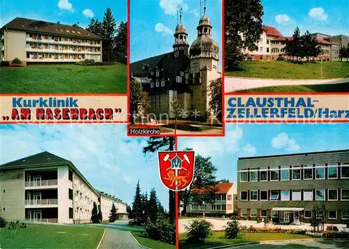 AK / Ansichtskarte Zellerfeld Kurklinik Am Hasenbach Kat. Clausthal Zellerfeld