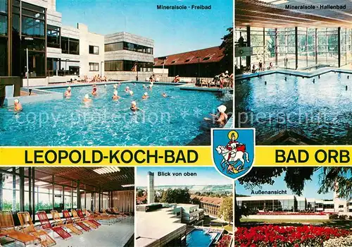 AK / Ansichtskarte Bad Orb Leopold Koch Bad Mineralsole Freibad  Kat. Bad Orb