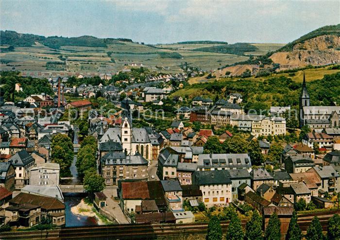 Kirn Nahe Fliegeraufnahme Hahnenbach Kat. Kirn Nr. wx82092 oldthing