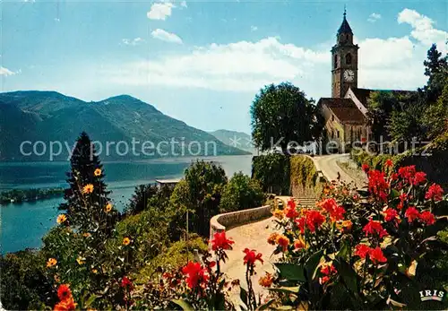 AK / Ansichtskarte Ronco sopra Ascona Chiesa Lago Maggiore Kirche