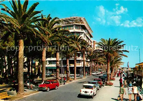 AK / Ansichtskarte Ventimiglia Lungomare Oberdan Riviera dei Fiori Palmen Kat. Menton