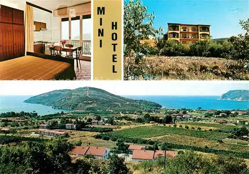 AK / Ansichtskarte Portoferraio Toscana Mini Hotel Lacona Landschaftspanorama Meerblick Kat. 