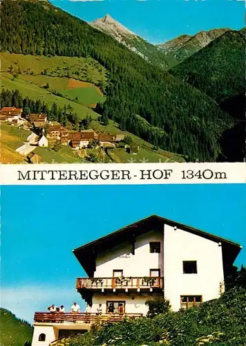 AK / Ansichtskarte Berwang Tirol Mitteregger Hof Pension Gaestehaus Alpenpanorama Kat. Berwang
