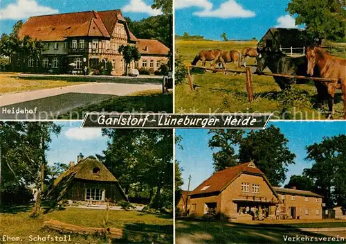 AK / Ansichtskarte Garlstorf Bleckede Heidehof Pferdekoppel ehemaliger Schafstall Verkehrsverein Kat. Bleckede