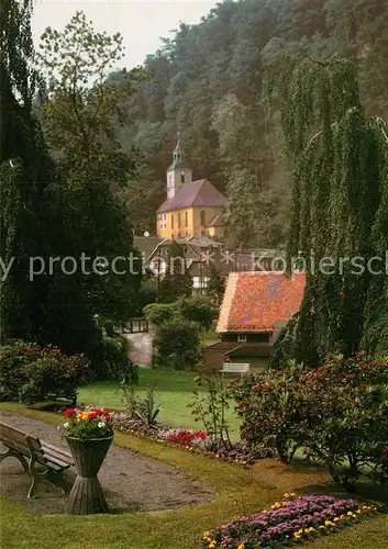 AK / Ansichtskarte Oybin Blick zur Bergkirche Kat. Kurort Oybin