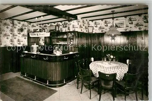 AK / Ansichtskarte Wildewiese Gasthaus Steinberg Theke Kat. Sundern (Sauerland)