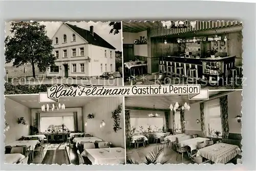 AK / Ansichtskarte Arnsberg Westfalen Gasthof Pension Haus Feldmann Kat. Arnsberg