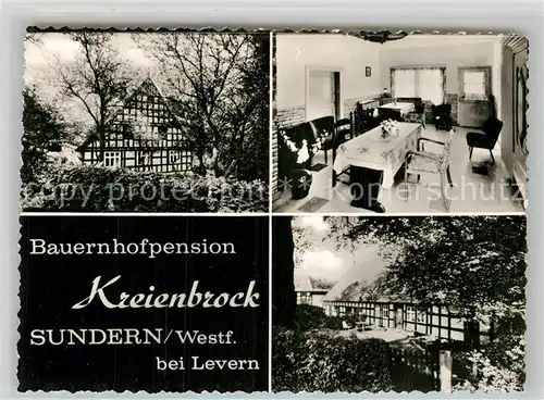AK / Ansichtskarte Sundern Sauerland Bauernhofpension Kreienbrock Kat. Sundern (Sauerland)