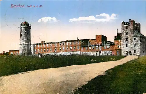 AK / Ansichtskarte Brocken Harz Hotel auf dem Brocken