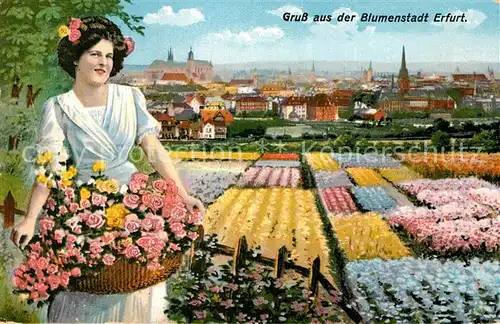 AK / Ansichtskarte Erfurt Blumenwiese Kat. Erfurt