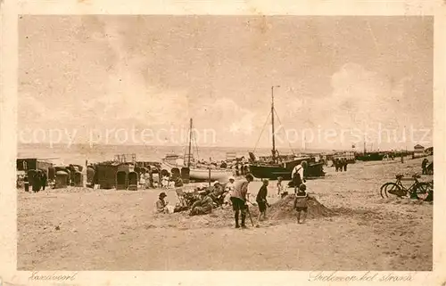 AK / Ansichtskarte Zandvoort Holland Strand