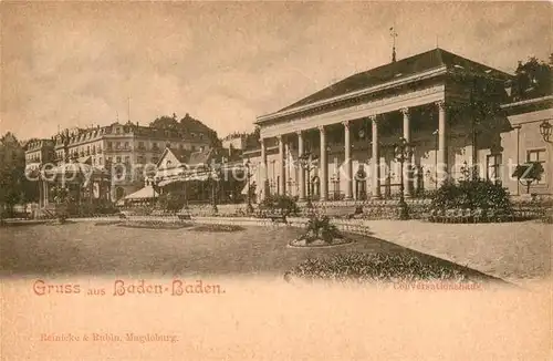 AK / Ansichtskarte Baden Baden Kurhaus  Kat. Baden Baden