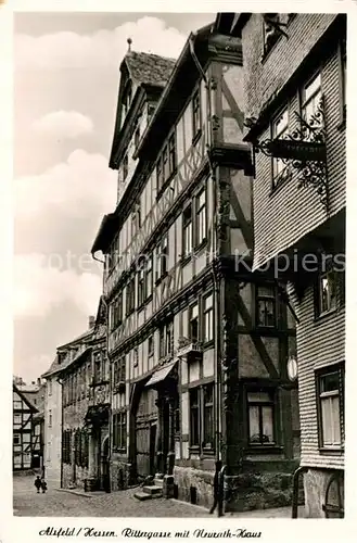 AK / Ansichtskarte Alsfeld Rittergasse Neurath Haus Kat. Alsfeld