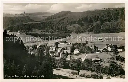 AK / Ansichtskarte Elkeringhausen Panorama Kat. Winterberg