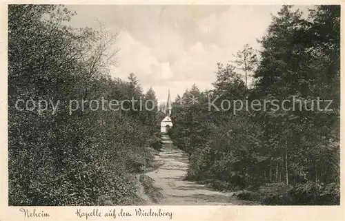 AK / Ansichtskarte Neheim Huesten Kapelle auf dem Wiedenberg Kat. Arnsberg