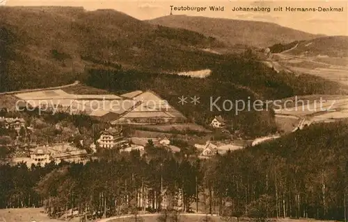 AK / Ansichtskarte Teutoburgerwald Hermanns Denkmal Johannaberg Kat. Detmold