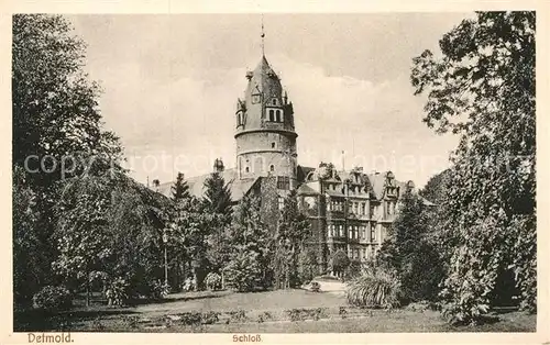 AK / Ansichtskarte Detmold Schloss Kat. Detmold