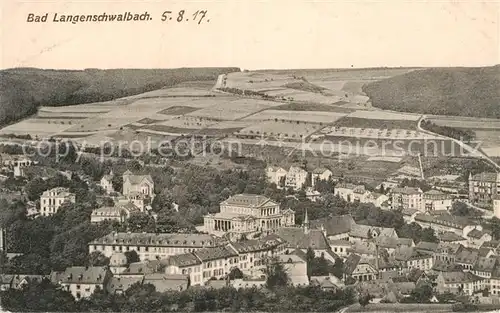 AK / Ansichtskarte Langenschwalbach Panorama Kat. Bad Schwalbach