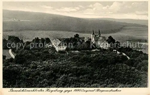 AK / Ansichtskarte Huysburg Benediktinerkloster Fliegeraufnahme Kat. Halberstadt