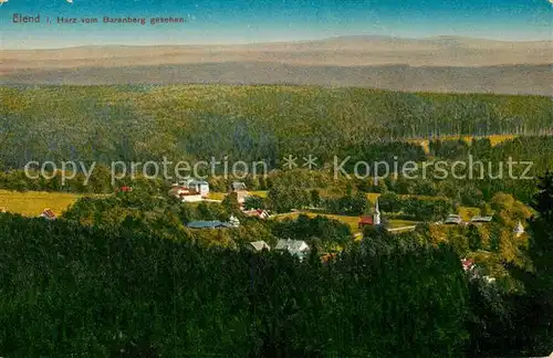 AK / Ansichtskarte Elend Harz Panorama Kat. Elend Harz