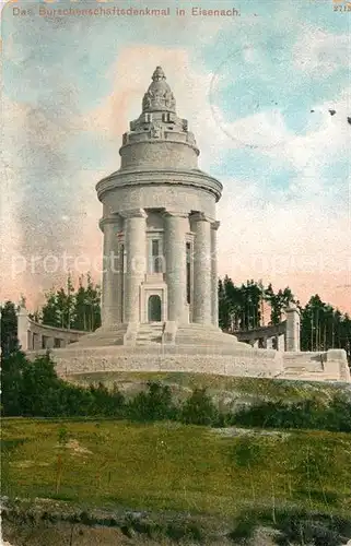 AK / Ansichtskarte Eisenach Thueringen Burschenschaftsdenkmal Kat. Eisenach