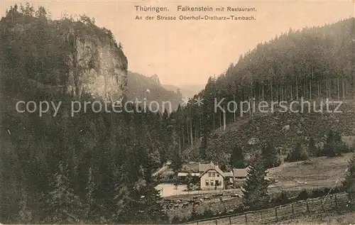 AK / Ansichtskarte Falkenstein Thueringen Oberhof Dietharz Tambach Panorama Kat. Tambach Dietharz