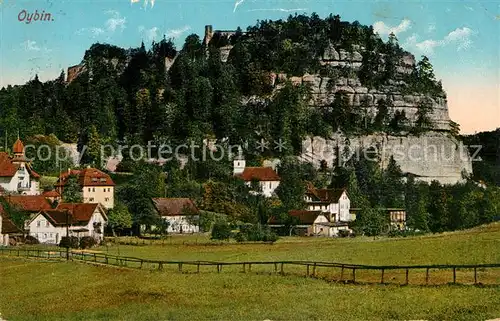 AK / Ansichtskarte Oybin Panorama Kat. Kurort Oybin