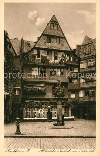 AK / Ansichtskarte Frankfurt Main Altdeutsche Bierstube Roseneck Kat. Frankfurt am Main