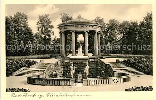 AK / Ansichtskarte Homburg Bad Elisabethenbrunnen Kat. Bad Homburg v.d. Hoehe