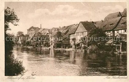 AK / Ansichtskarte Allendorf Bad Sooden Fischerstadl Kat. Bad Soden am Taunus