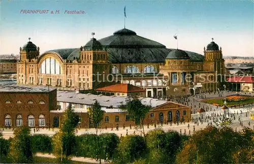 AK / Ansichtskarte Frankfurt Main Festhalle Kat. Frankfurt am Main