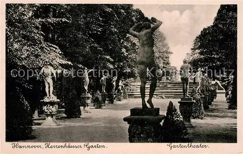 AK / Ansichtskarte Hannover Herrenhaeuser Garten Gartentheater Kat. Hannover