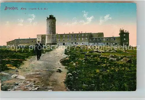 AK / Ansichtskarte Brocken Harz Brockenhaus Aussichtsturm