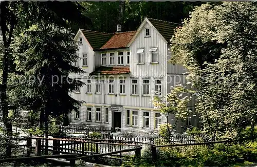 AK / Ansichtskarte Hohegeiss Harz Hotel Wolfsbachmuehle Kat. Braunlage