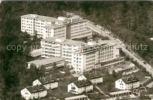AK / Ansichtskarte Karlsbad Karlsruhe Fliegeraufnahme REHA Krankenhaus Kat. Karlsbad