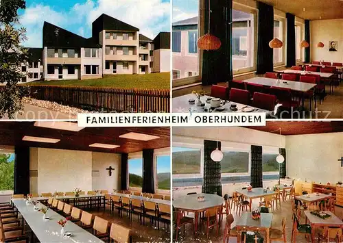 AK / Ansichtskarte Oberhundem Konrad Adenauer Haus Familienferienheim Kat. Kirchhundem