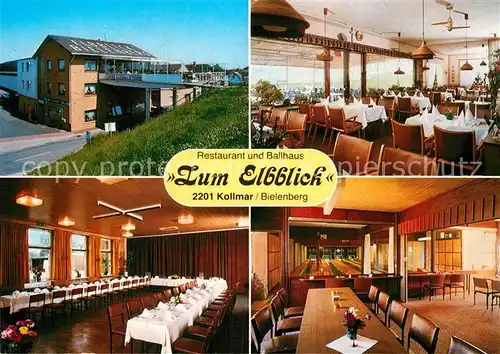 AK / Ansichtskarte Kollmar Restaurant Ballhaus Zum Elbblick Kat. Kollmar