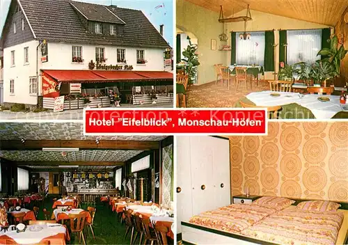 AK / Ansichtskarte Hoefen Monschau Hotel Eifelblick