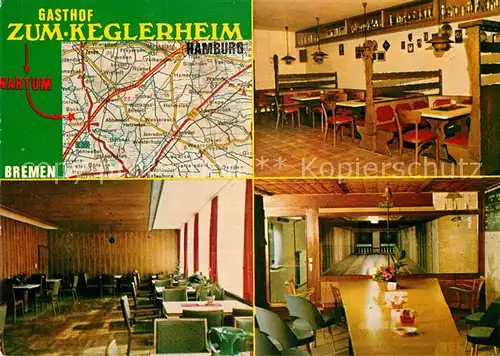 AK / Ansichtskarte Nartum Gasthof zum Keglerheim Kat. Gyhum