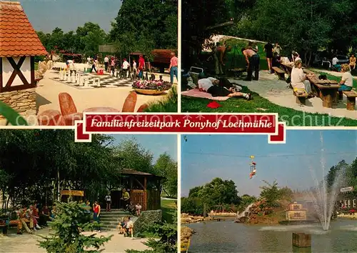 AK / Ansichtskarte Wehrheim Familienfreizeitpark Ponyhof Lochmuehle Kat. Wehrheim